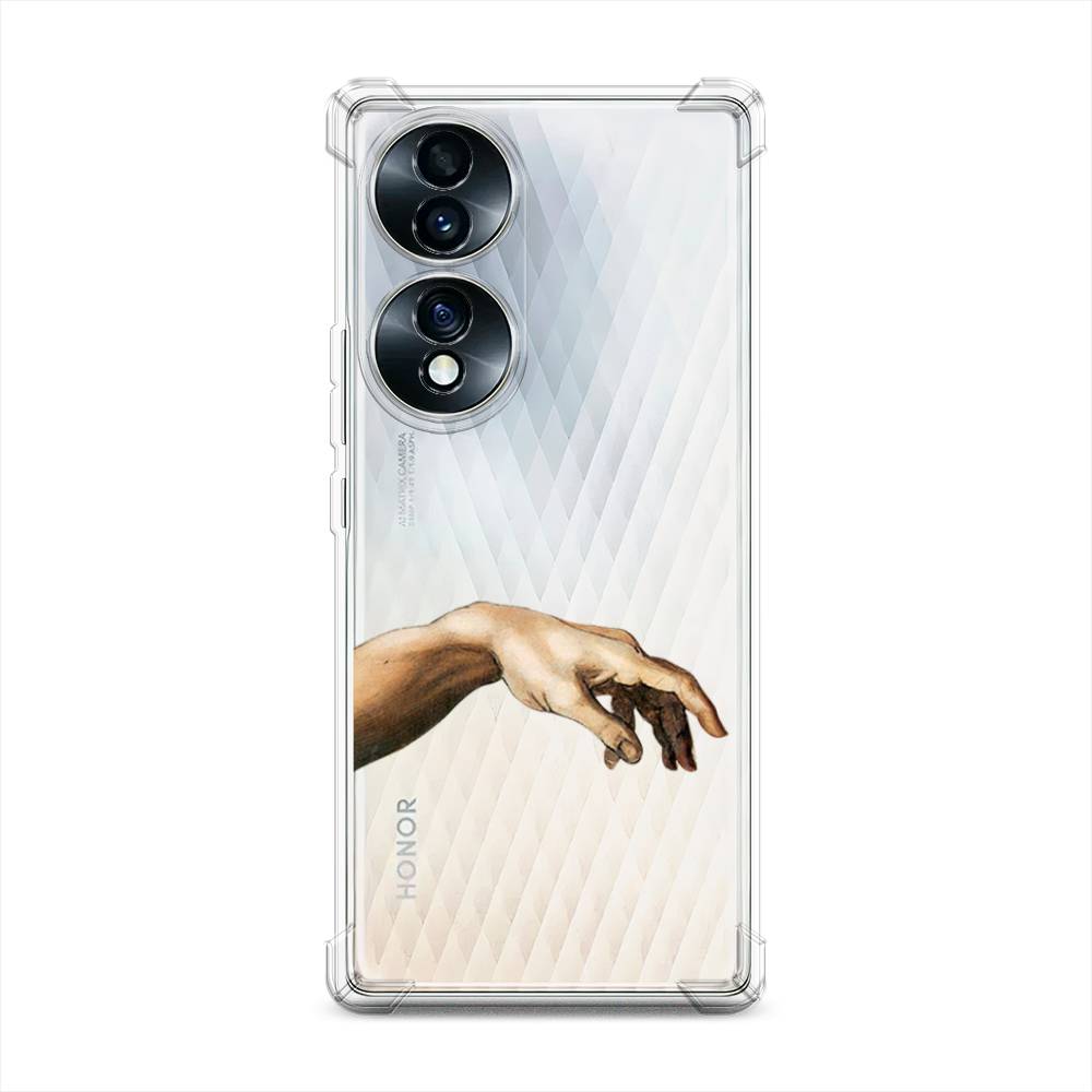 

Чехол Awog на Honor 70 "Creazione di Adamo 1", Бежевый, 6108251-1