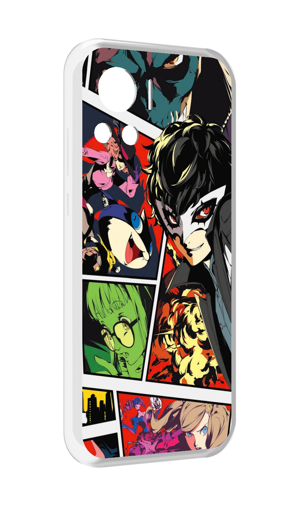 

Чехол MyPads Persona 5 art для Motorola Edge 30 Ultra, Прозрачный, Tocco