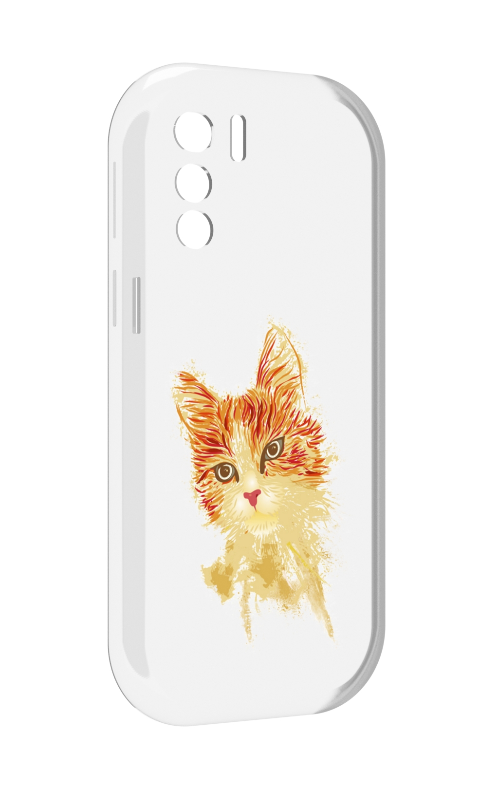 

Чехол MyPads рыжий кот для UleFone Note 13P, Прозрачный, Tocco
