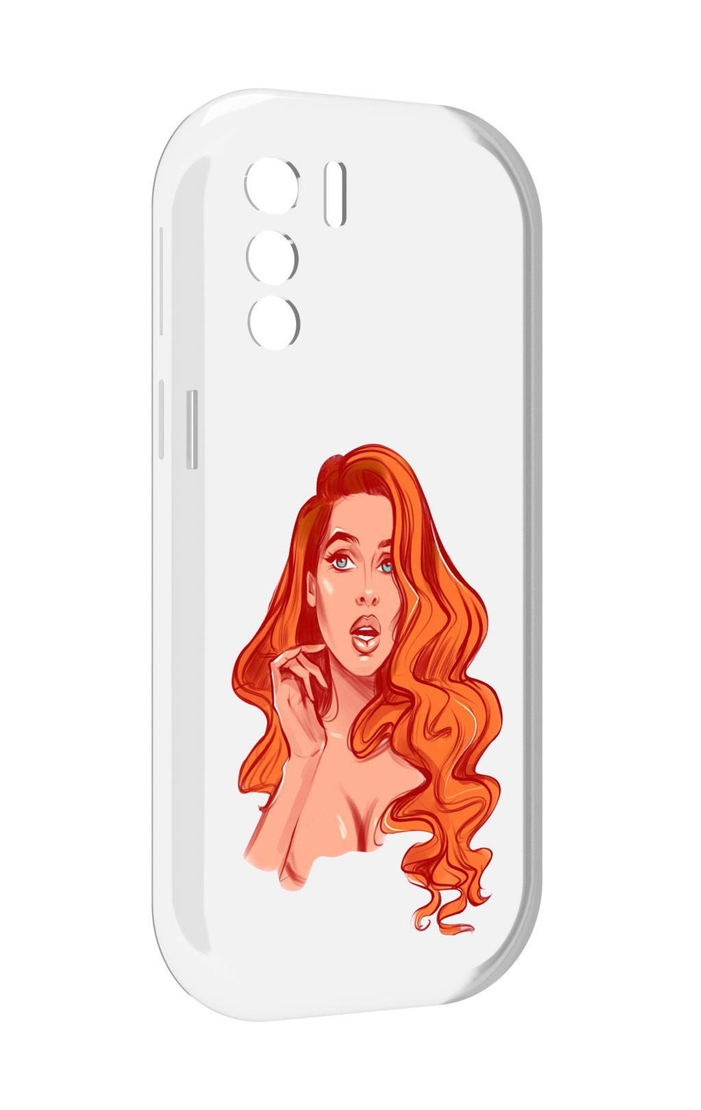 

Чехол MyPads рыжая-девушка-модельной-внешности женский для UleFone Note 13P, Прозрачный, Tocco