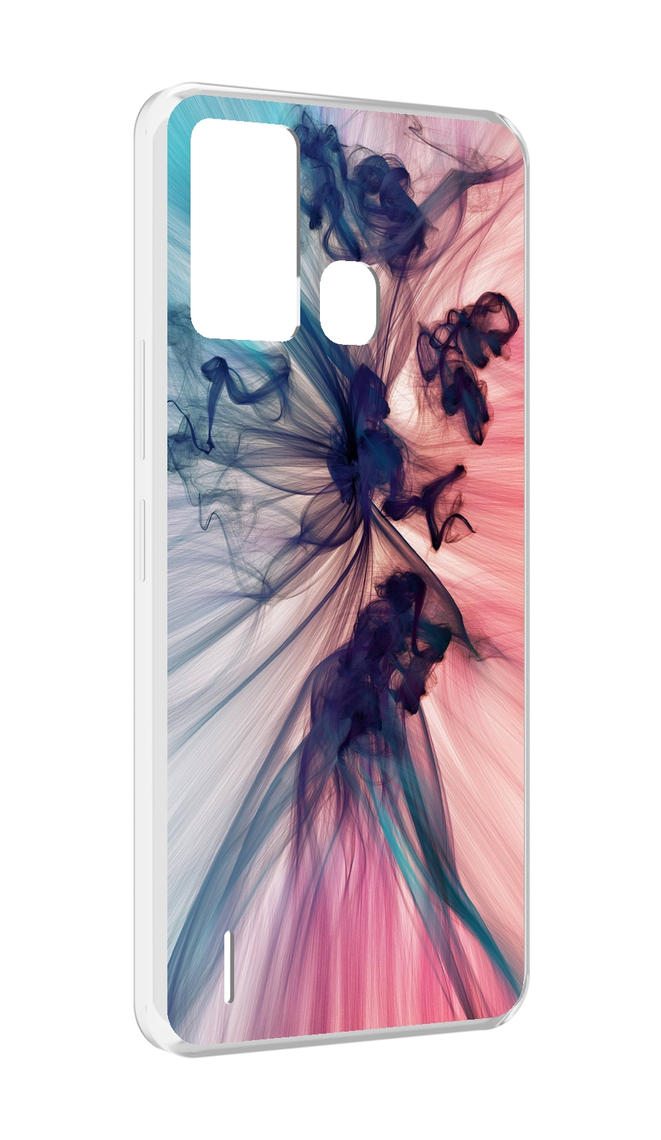

Чехол MyPads разноцветный дым для ITEL S16 / ITEL Vision 1 Pro, Прозрачный, Tocco