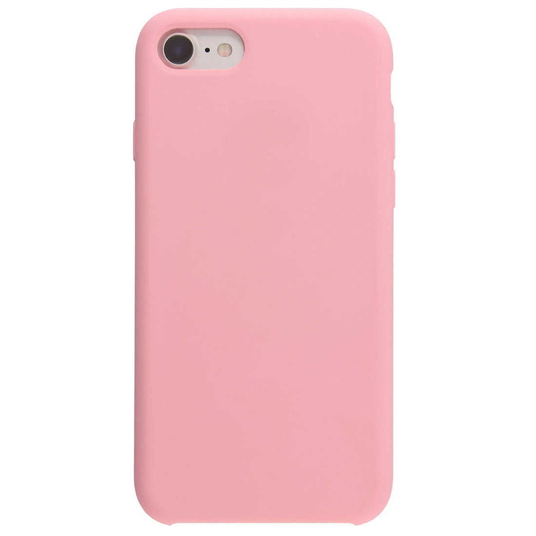 фото Чехол накладка для iphone 8 с подкладкой из микрофибры / для айфон 8 / розовый qvatra
