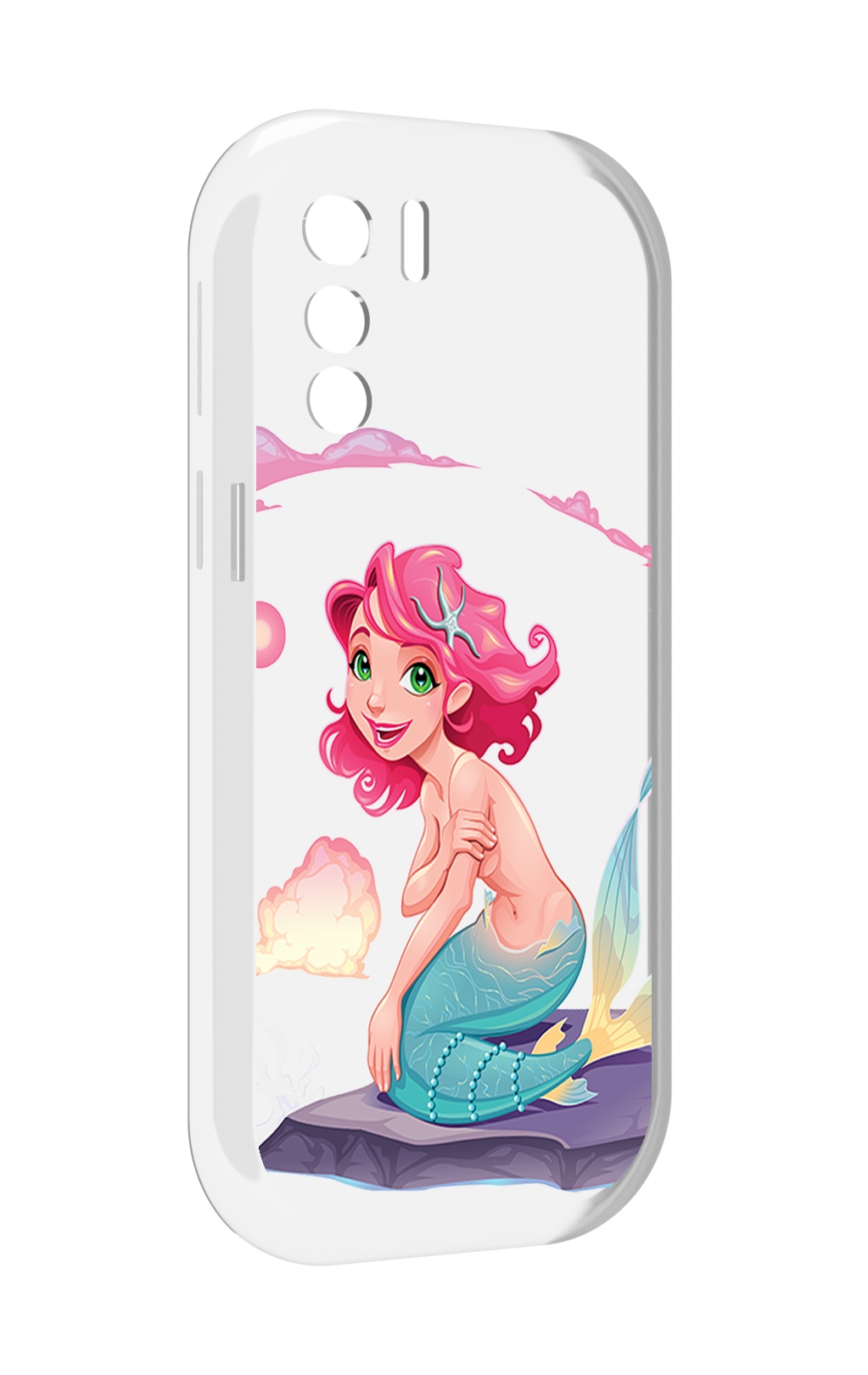 

Чехол MyPads русалочка для UleFone Note 13P, Прозрачный, Tocco