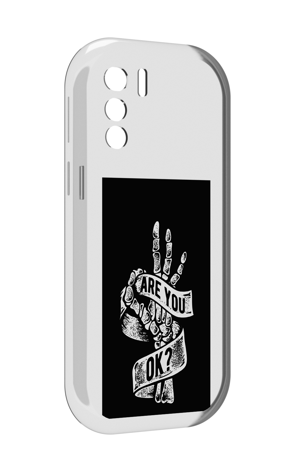 

Чехол MyPads рука-скелета для UleFone Note 13P, Прозрачный, Tocco