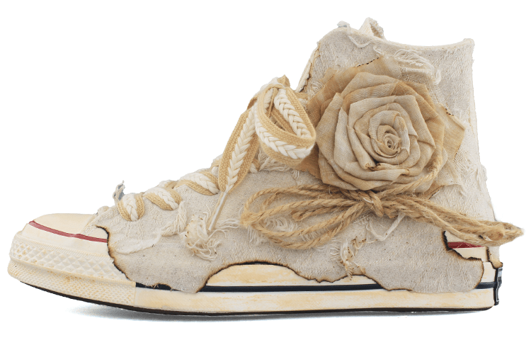 

Кеды унисекс Converse 1970s all star chuck hi бежевые 36 EU, Бежевый, 1970s all star chuck hi