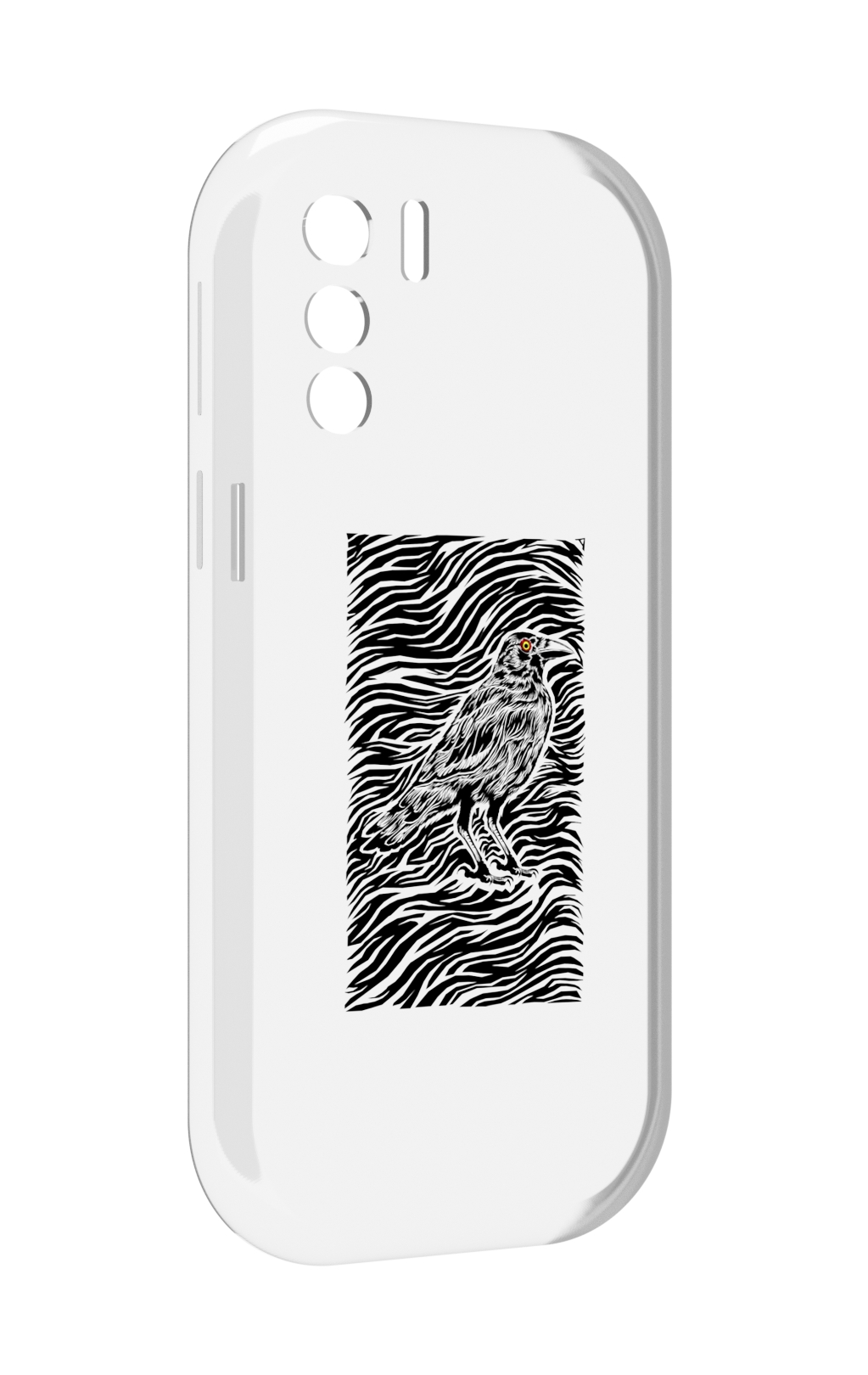 

Чехол MyPads ворон в абстракции для UleFone Note 13P, Прозрачный, Tocco