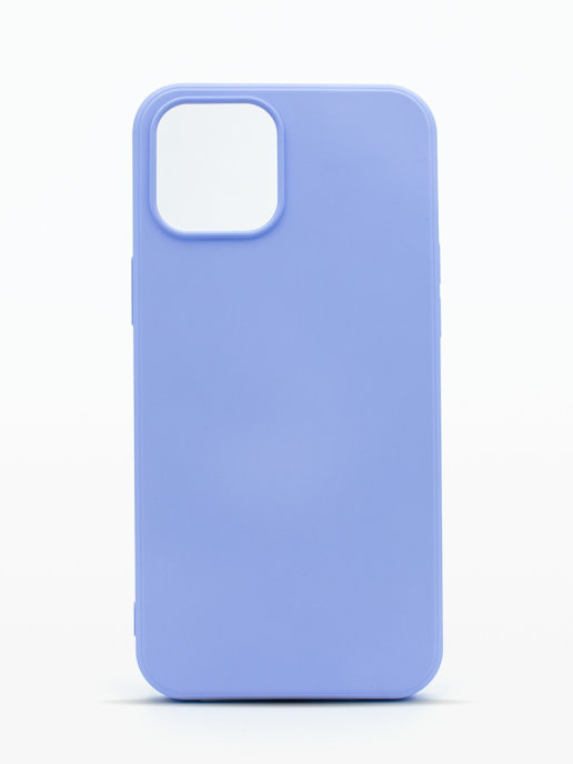 фото Чехол qvatra для iphone 12 pro max с подкладкой из микрофибры purple