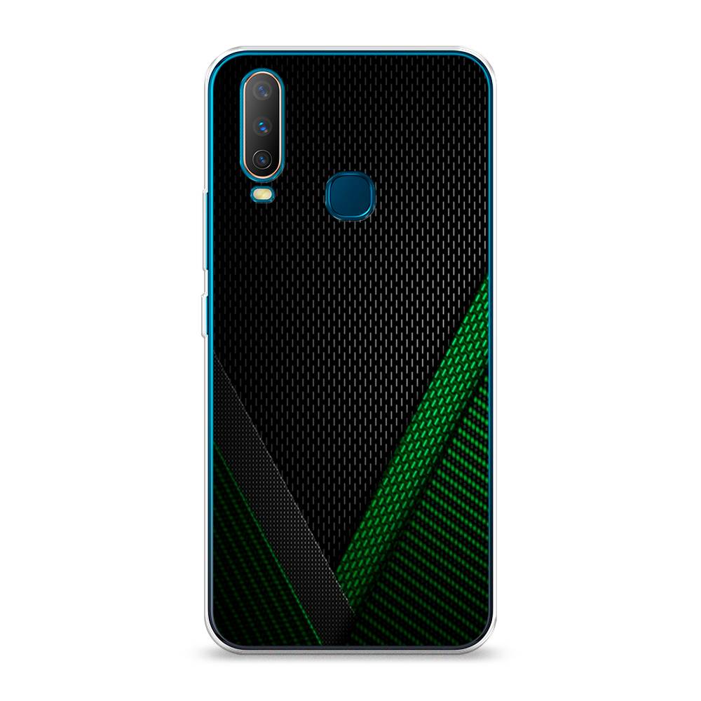 

Чехол Awog на Vivo Y12/Y17 "Зеленый карбон", Разноцветный, 261850-3