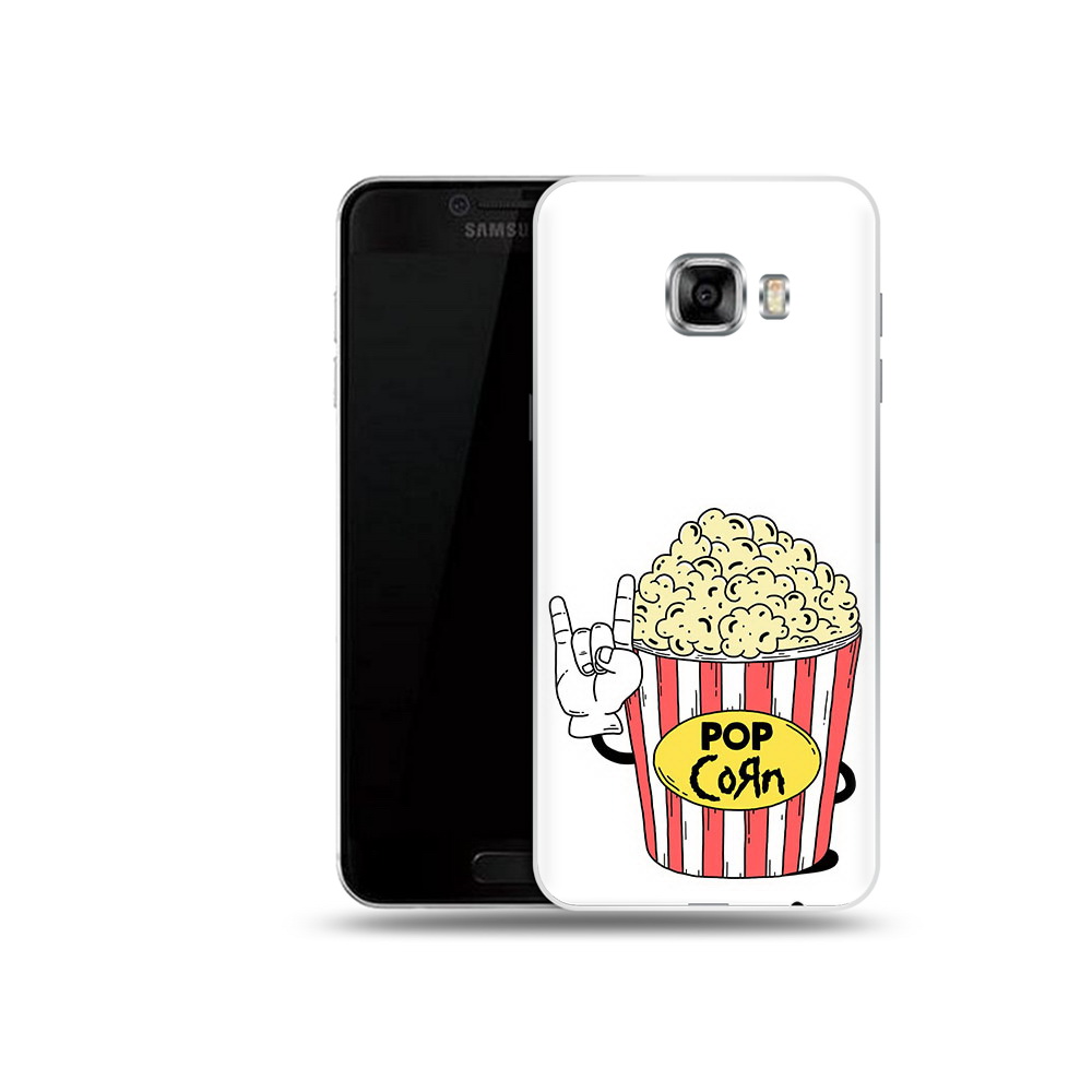 

Чехол MyPads Tocco для Samsung Galaxy C5 (2016) крутой попкорн, Прозрачный, Tocco
