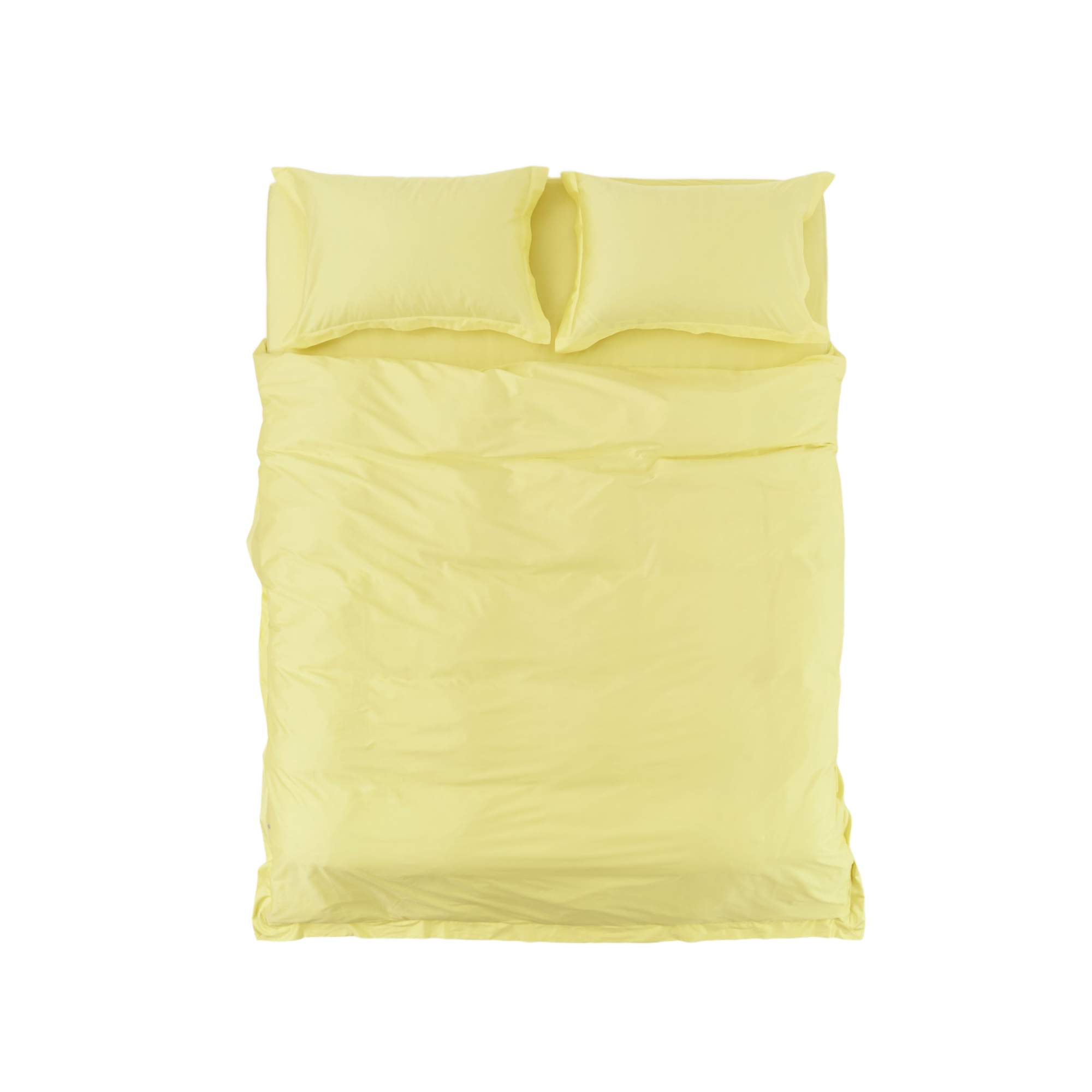 

Пододеяльник из премиум сатина Pastel Yellow 135x200, Желтый, Пододеяльник