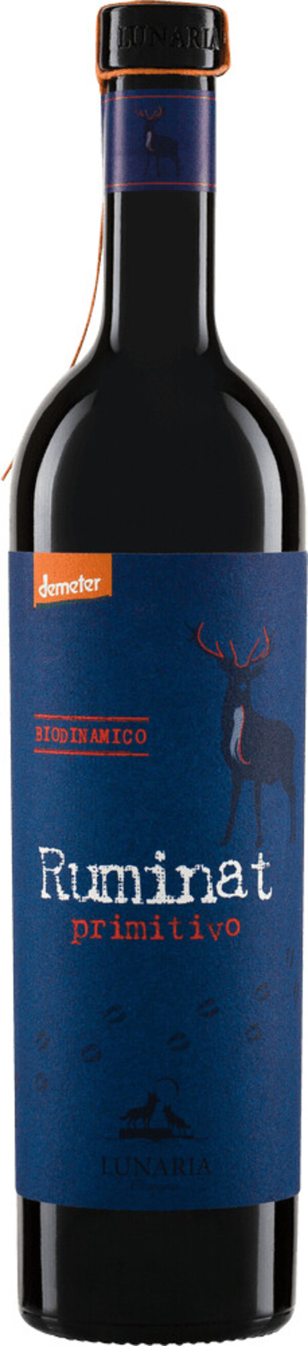 

Вино полусухое красное Lunaria Ruminat Primitivo di Chieti, Италия, 0.75 л