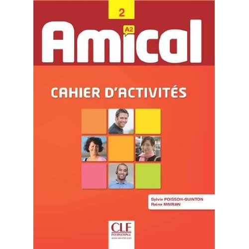 фото Книга amical - niveau 2 - a2 - cahier d'activites + cd audio cle international