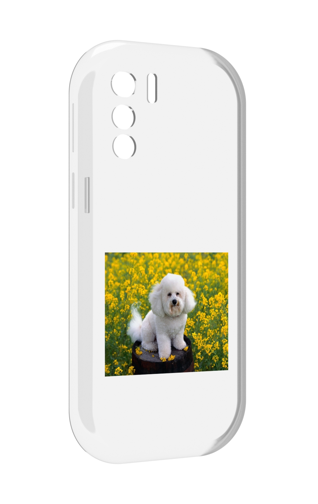 

Чехол MyPads пудель белыи для UleFone Note 13P, Прозрачный, Tocco