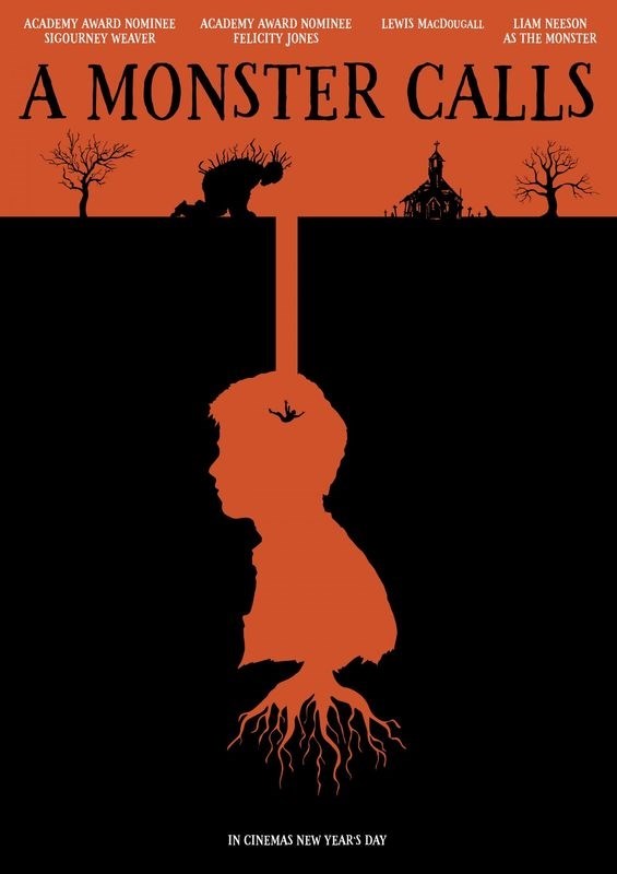 

Постер к фильму "Голос монстра" (A Monster Calls) Оригинальный 29,7x41,9 см