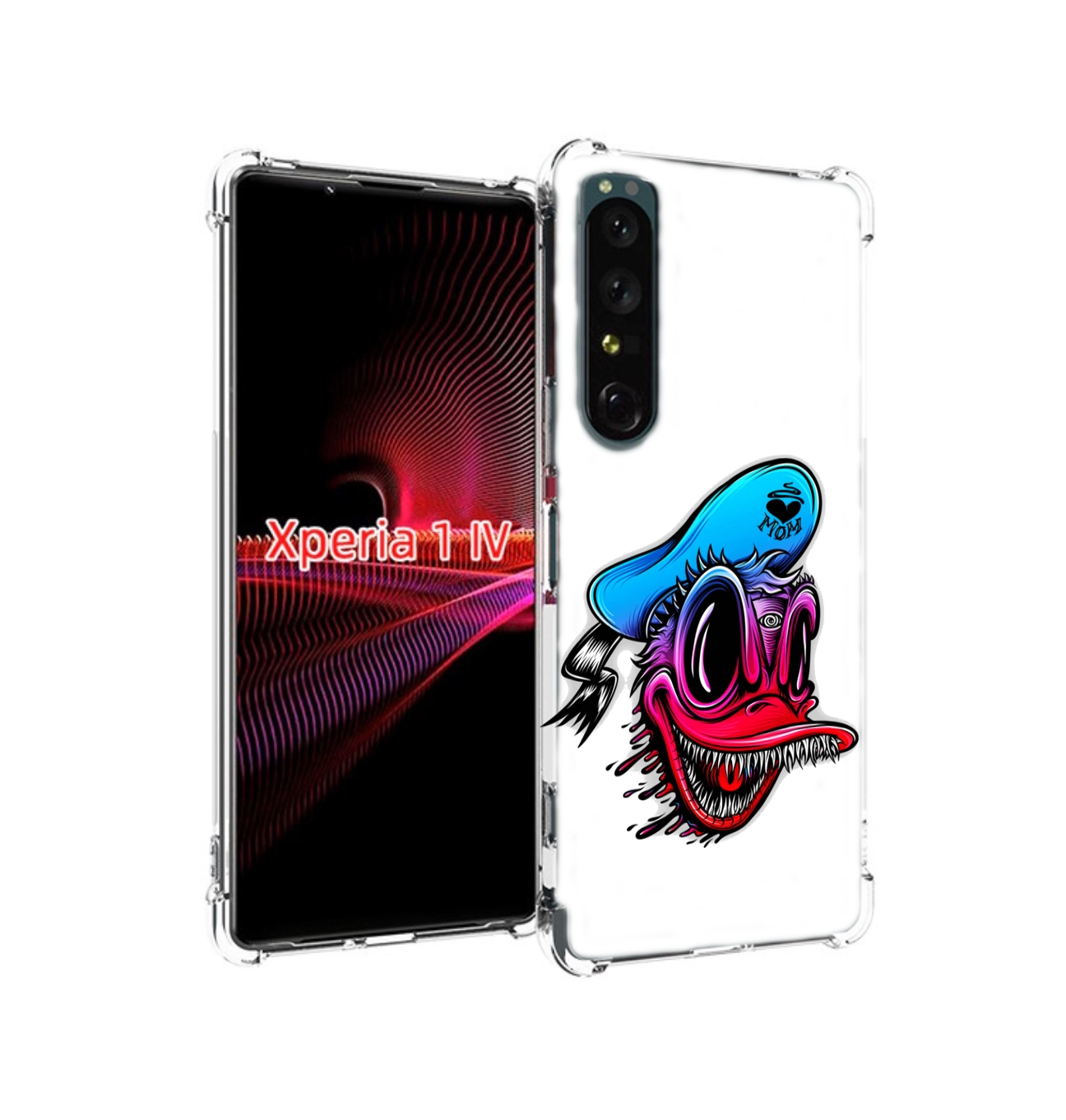 

Чехол накладка MyPads Дональд для Sony Xperia 1 IV, Прозрачный, Tocco