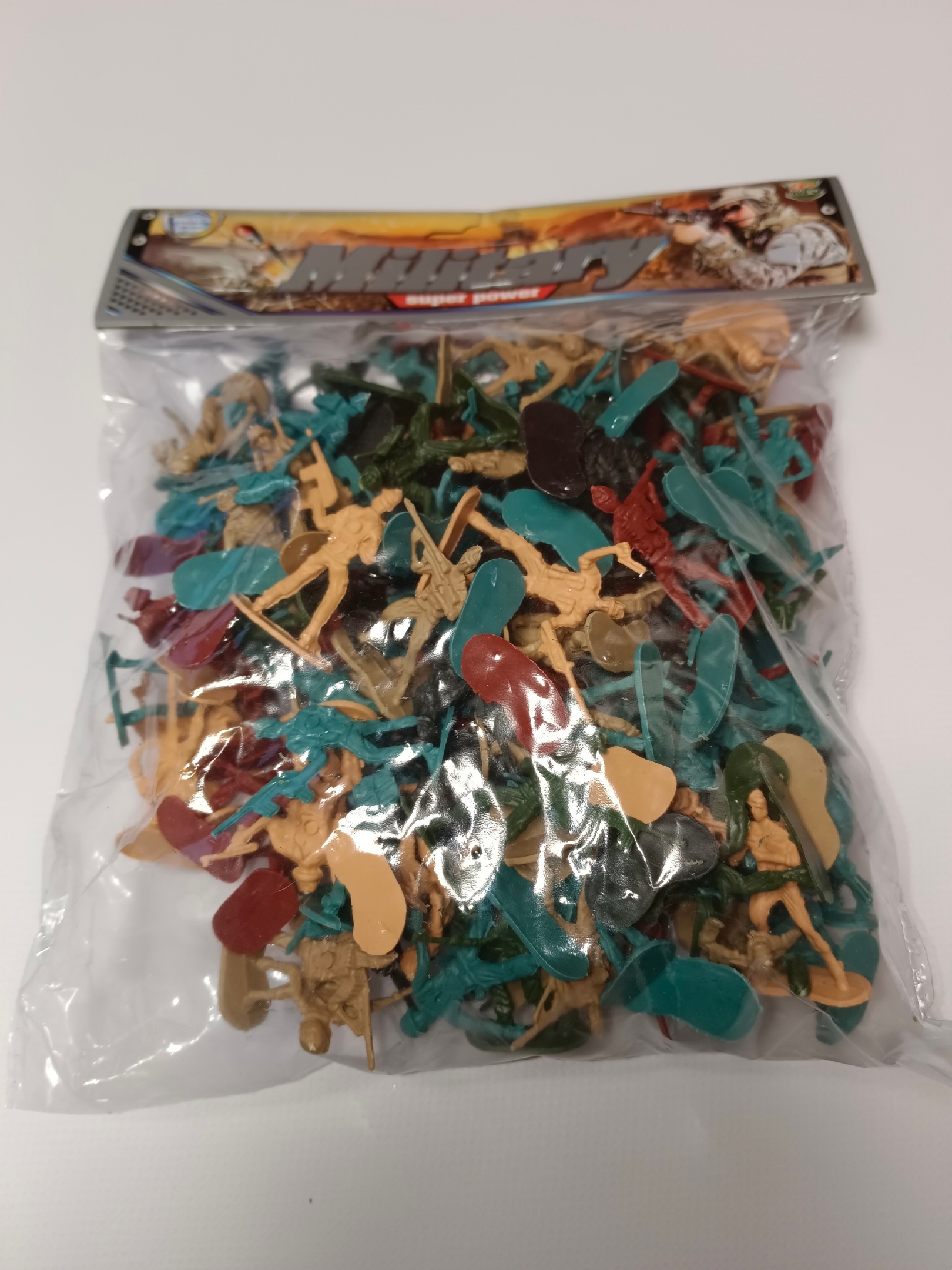 Игровой набор Солдатики 1000toys, разноцветные