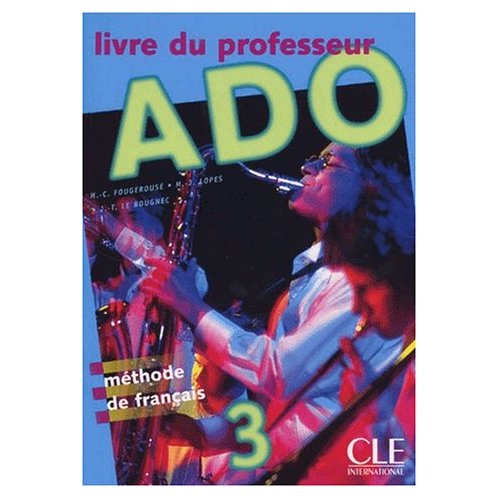 фото Книга ado 3 - livre du professeur cle international