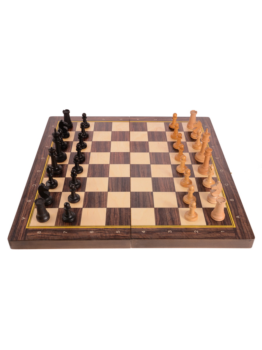 Шахматы WoodGames складные Баталия 40мм