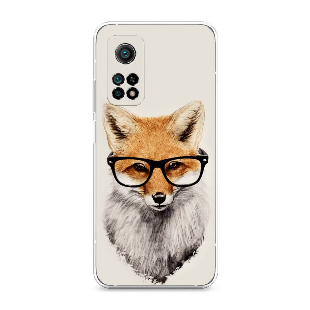 

Чехол Awog на Xiaomi Mi 10T/Mi 10T Pro "Лиса в очках", Разноцветный, 37750-10