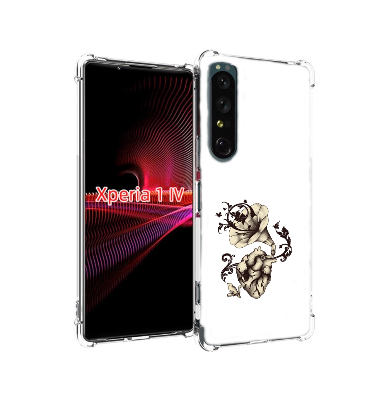 

Чехол накладка MyPads Граммофон для Sony Xperia 1 IV, Прозрачный, Tocco