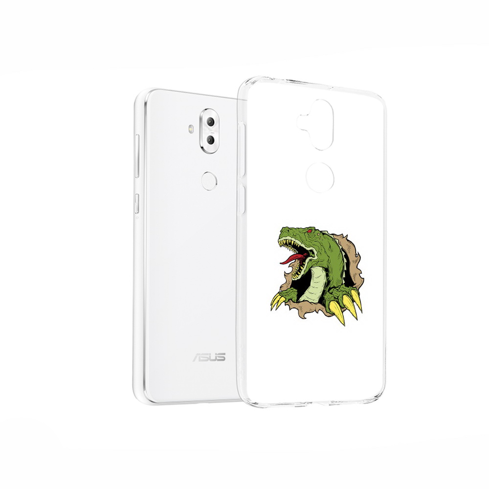

Чехол MyPads Tocco для Asus ZenFone 5 Lite (ZC600KL) годзила, Прозрачный, Tocco