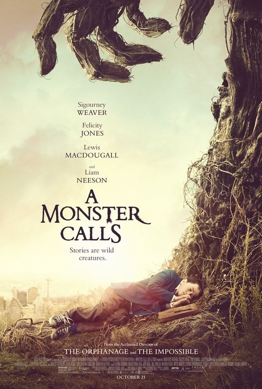 

Постер к фильму "Голос монстра" (A Monster Calls) 50x70 см