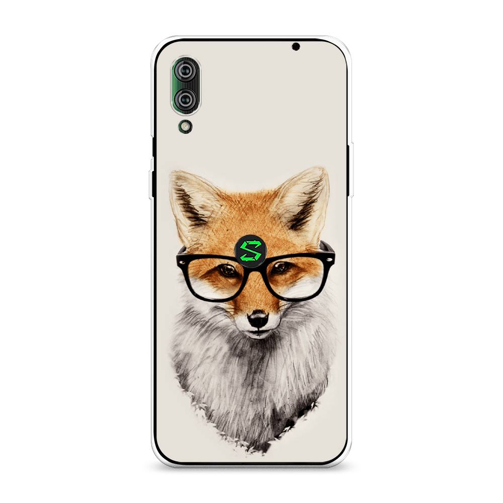 

Чехол Awog на Xiaomi Black Shark 2/2 Pro "Лиса в очках", Разноцветный, 36450-10