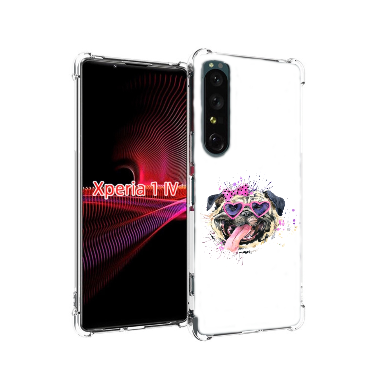 

Чехол накладка MyPads Веселая собака для Sony Xperia 1 IV, Прозрачный, Tocco
