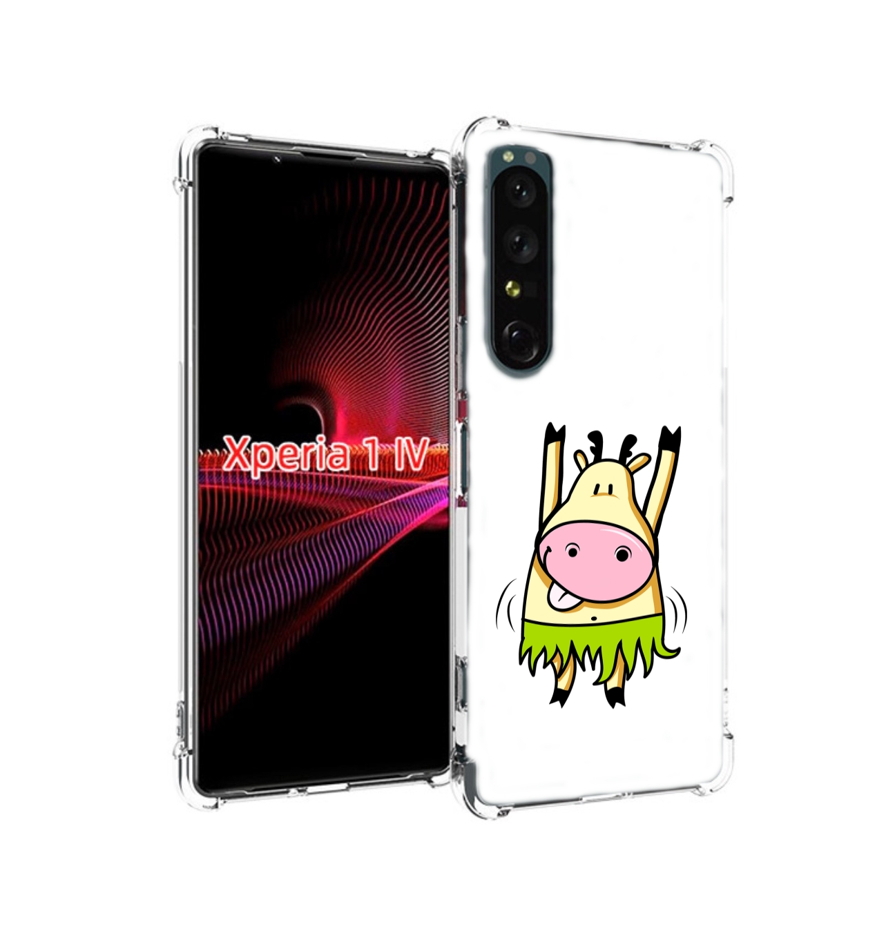 

Чехол накладка MyPads Веселая корова для Sony Xperia 1 IV, Прозрачный, Tocco
