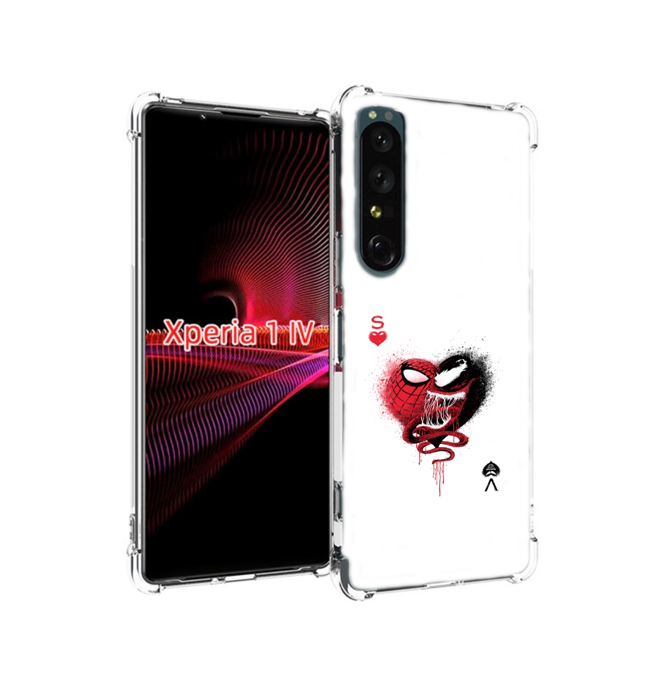 

Чехол накладка MyPads Веном для Sony Xperia 1 IV, Прозрачный, Tocco