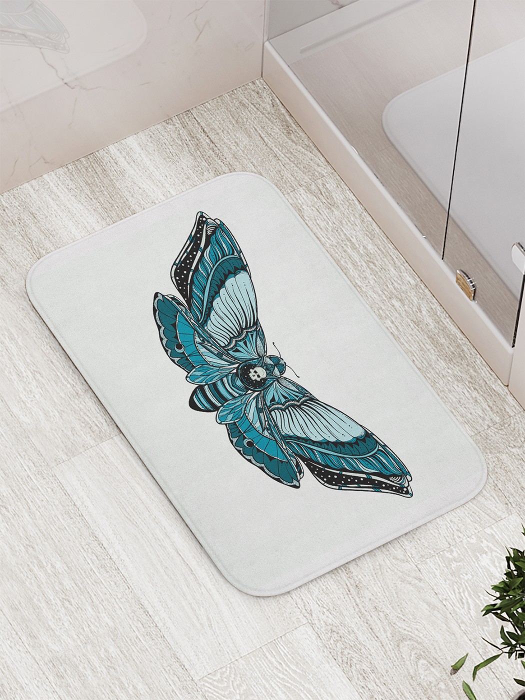 

Коврик противоскользящий для ванной, сауны, бассейна, 77х52 см bath_75784 JoyArty