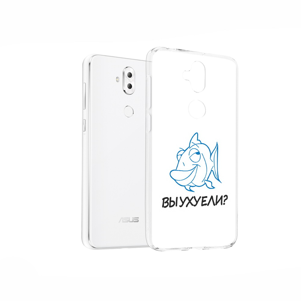 

Чехол MyPads Tocco для Asus ZenFone 5 Lite (ZC600KL) вы ухуели, Прозрачный, Tocco