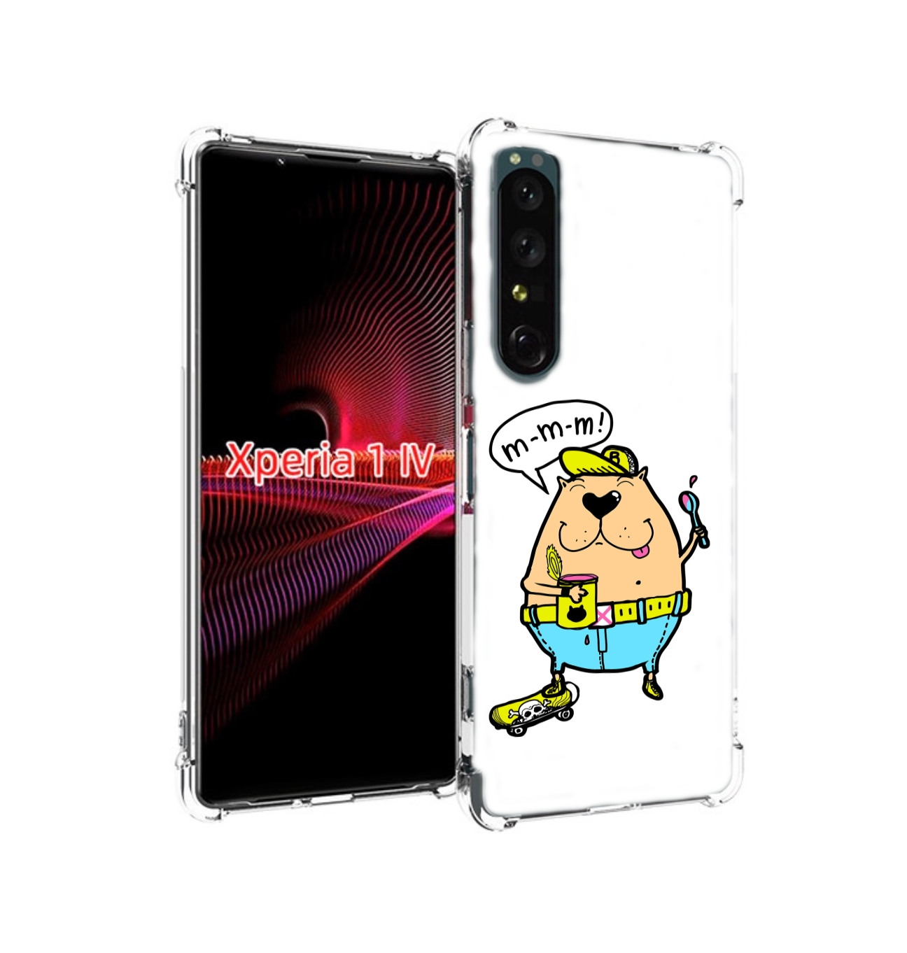 

Чехол накладка MyPads Бобр для Sony Xperia 1 IV, Прозрачный, Tocco