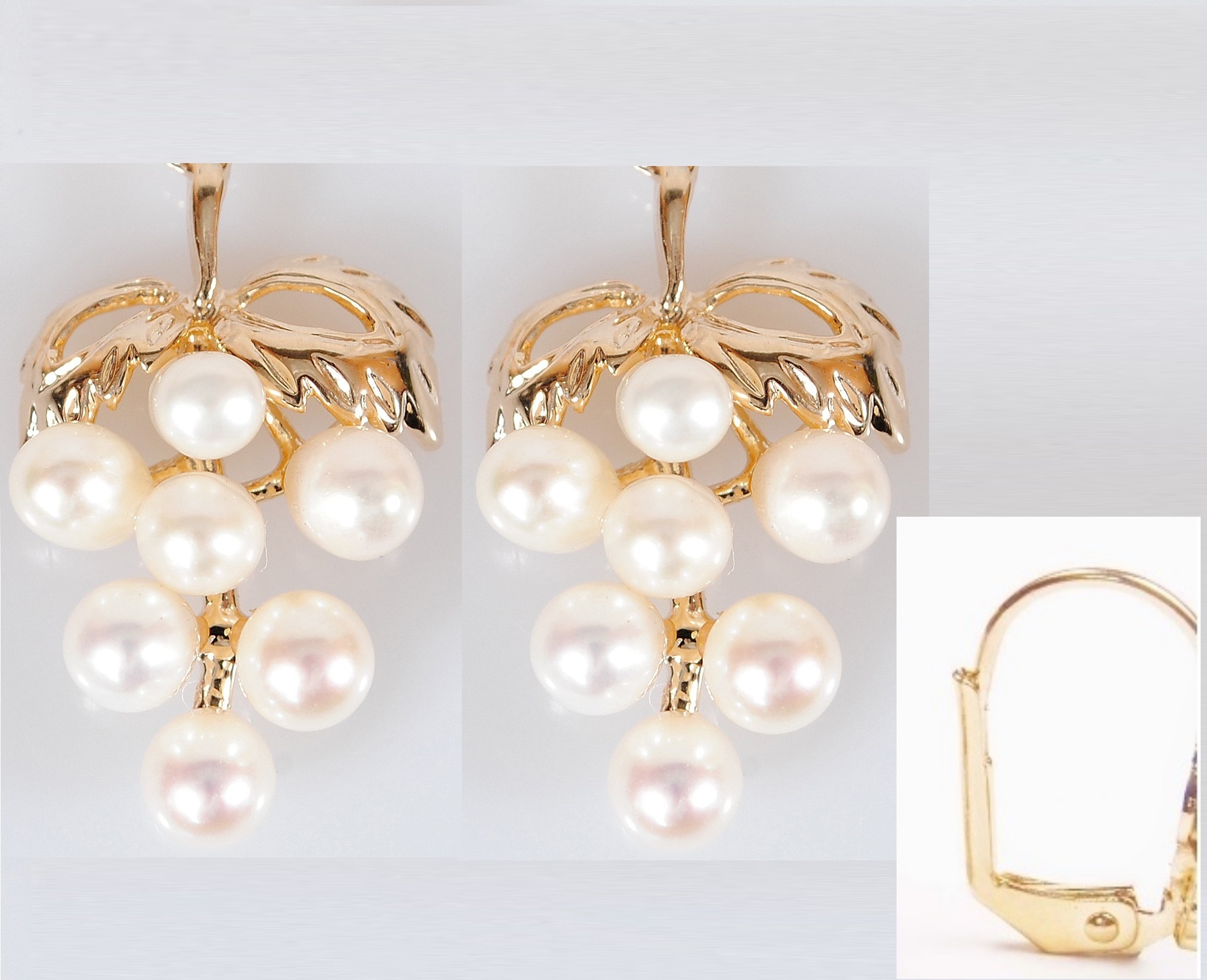 

Серьги из ювелирного сплава Lotus Jewelry 15E-18fwp, жемчуг искусственный, 15E-18fwp