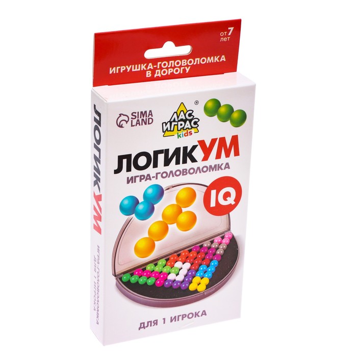 фото Настольная игра-головоломка лас играс на логику логикум 105 заданий 4051806