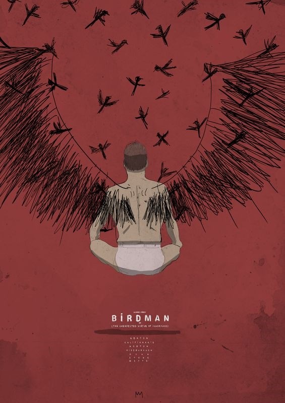

Постер к фильму "Бёрдмэн" (Birdman) A4