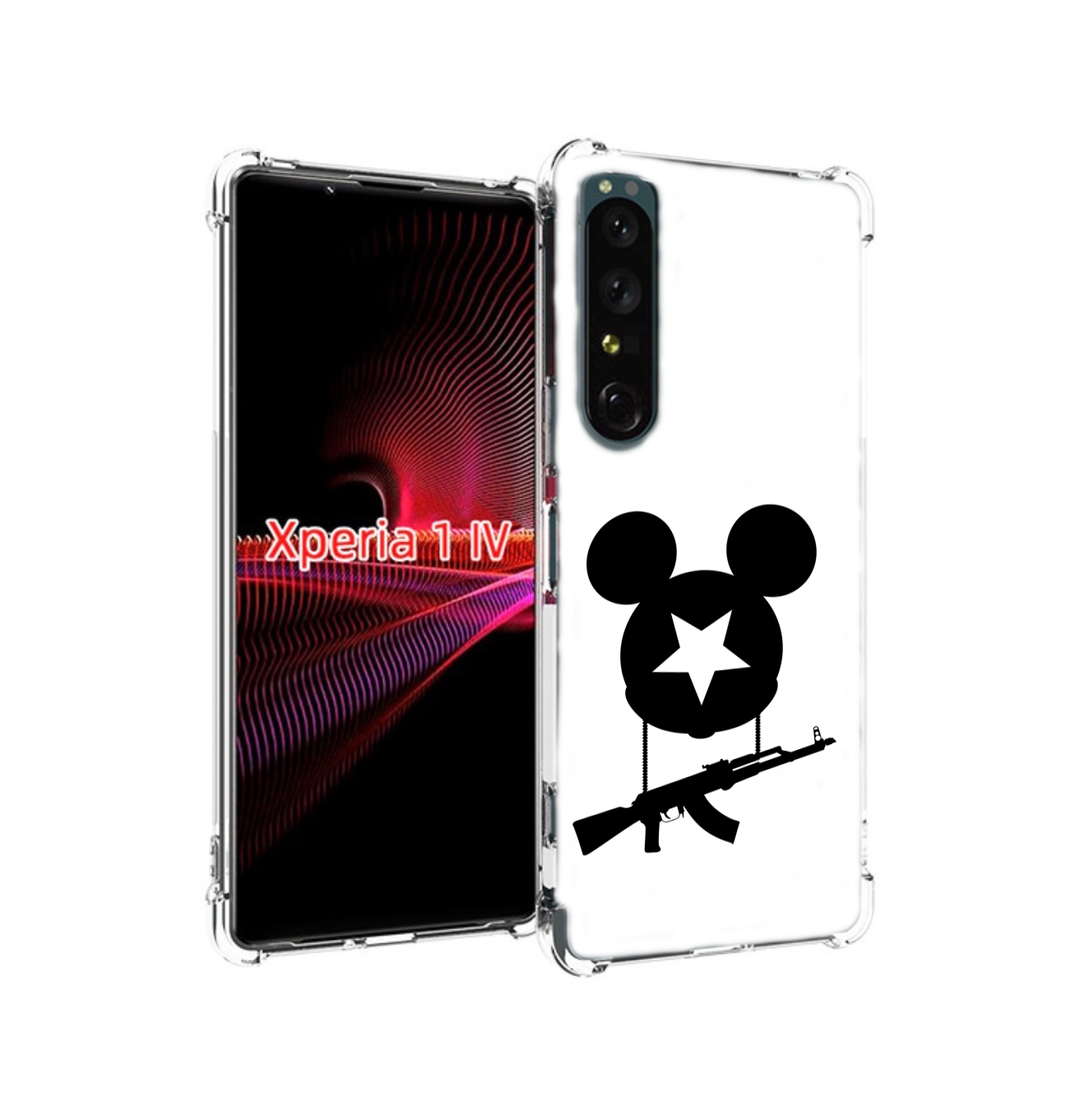 

Чехол накладка MyPads АК Микки для Sony Xperia 1 IV, Прозрачный, Tocco