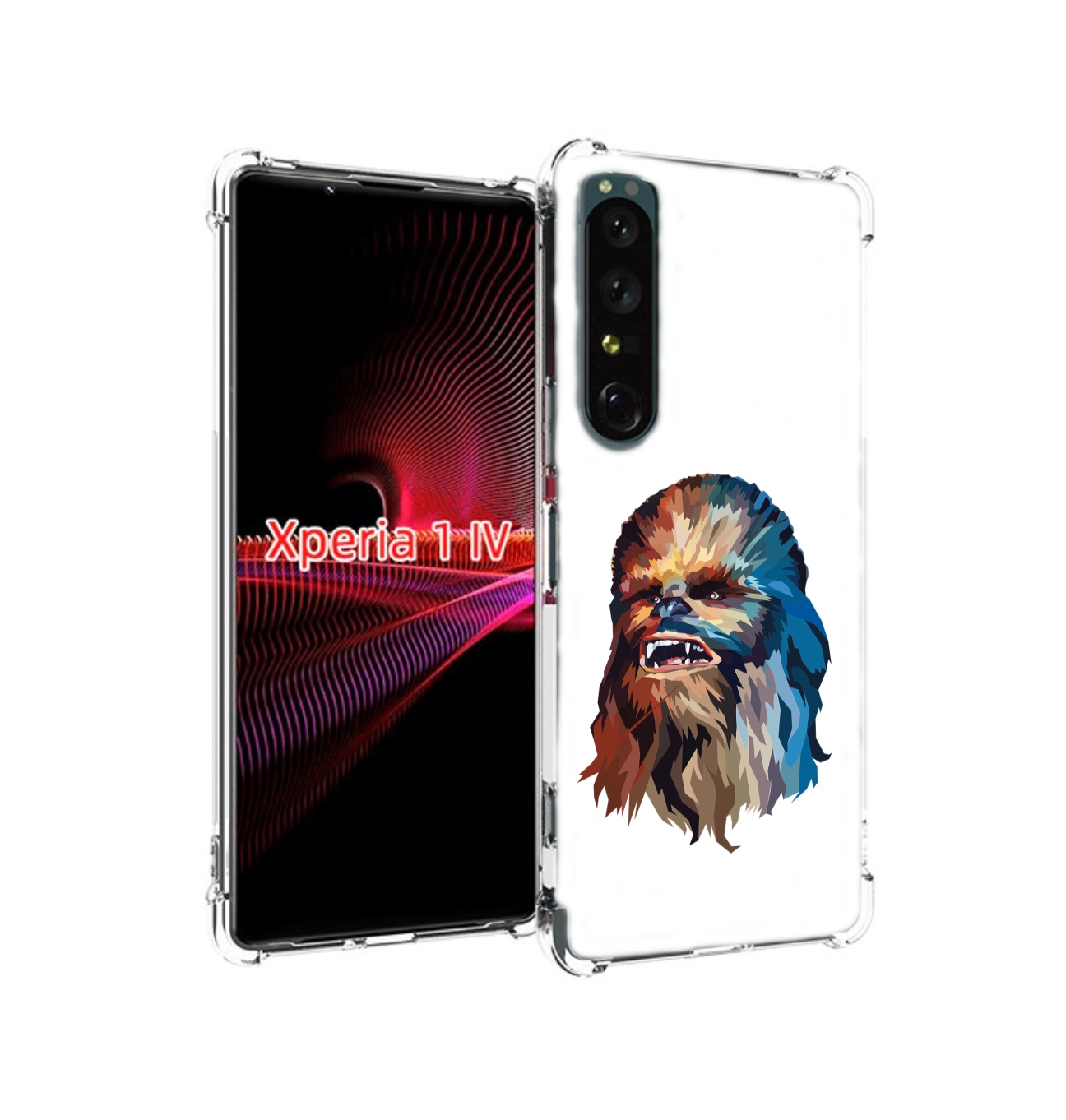 

Чехол Накладка Mypads Star Wars для Sony Xperia 1 IV, Прозрачный, Tocco