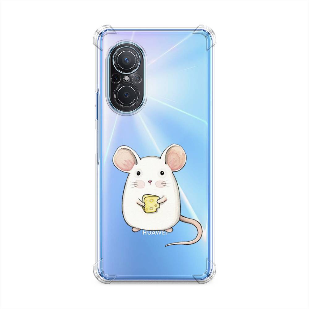 

Чехол Awog на Huawei Nova 9 SE "Мышка", Белый;розовый;прозрачный, 6107251-1