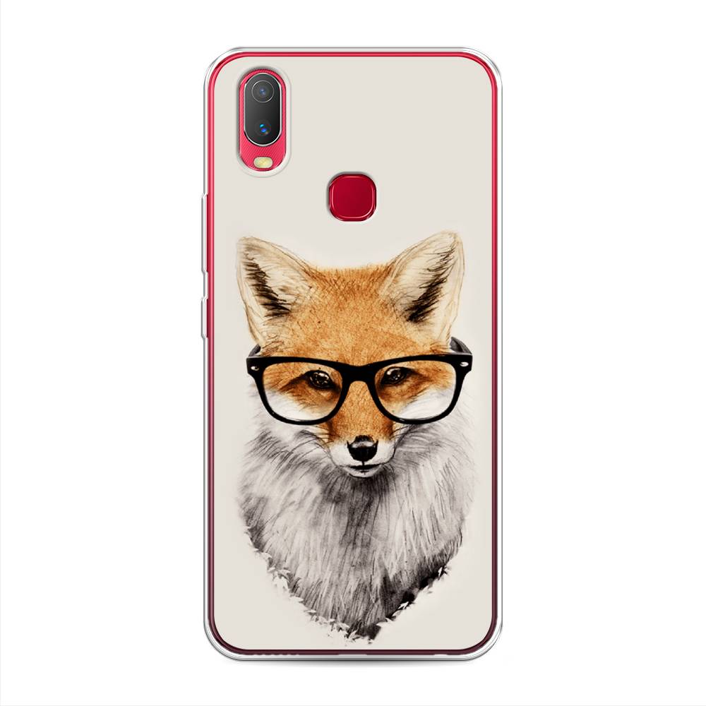 

Чехол Awog на Vivo Y11 "Лиса в очках", Разноцветный, 261650-10