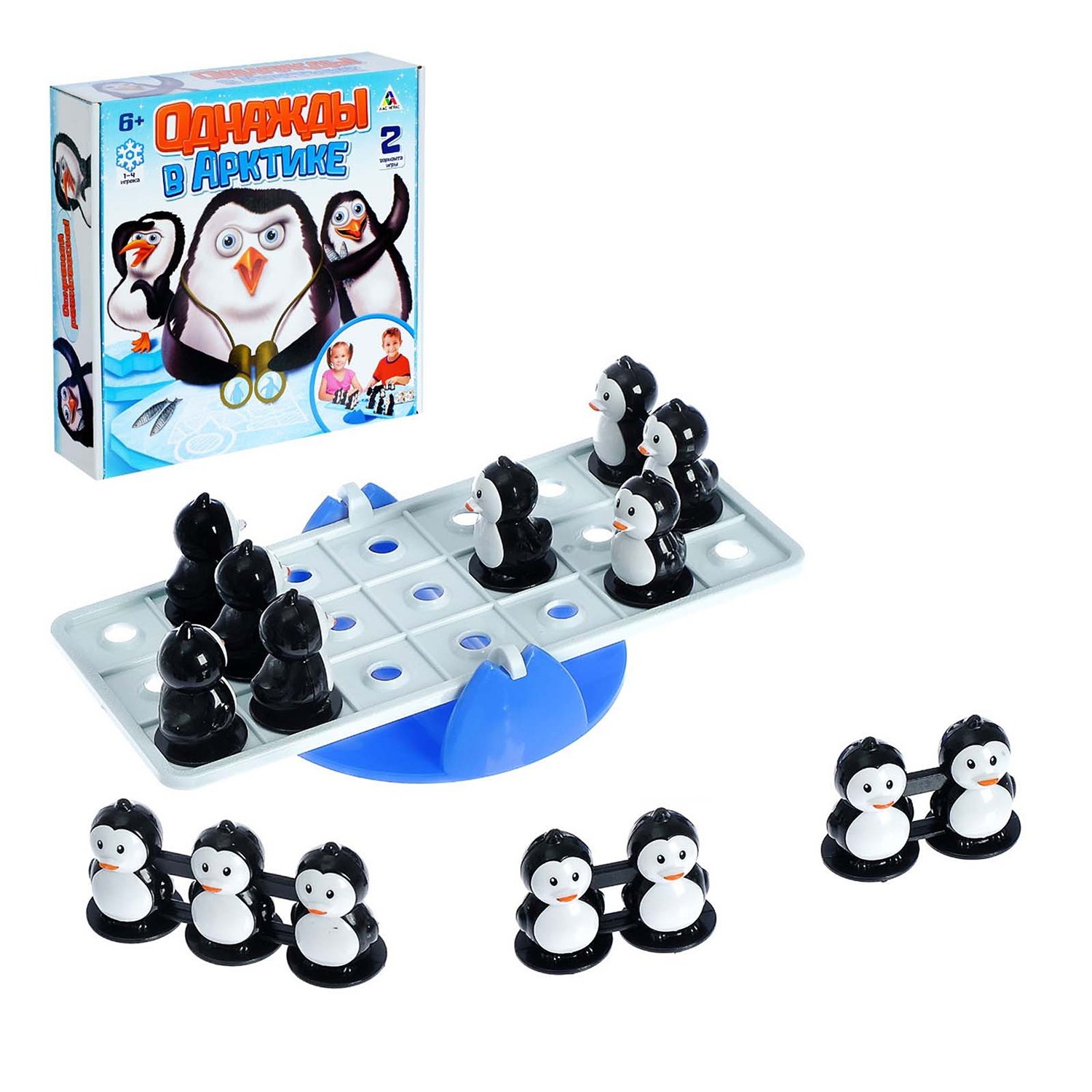 фото Настольная игра-головоломка лас играс однажды в арктике 3403487
