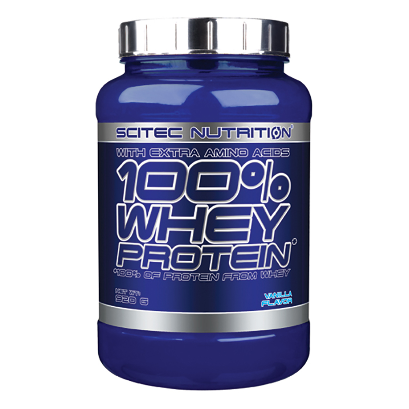 фото Протеин scitec nutrition 100% whey protein, 920 г, chocolate