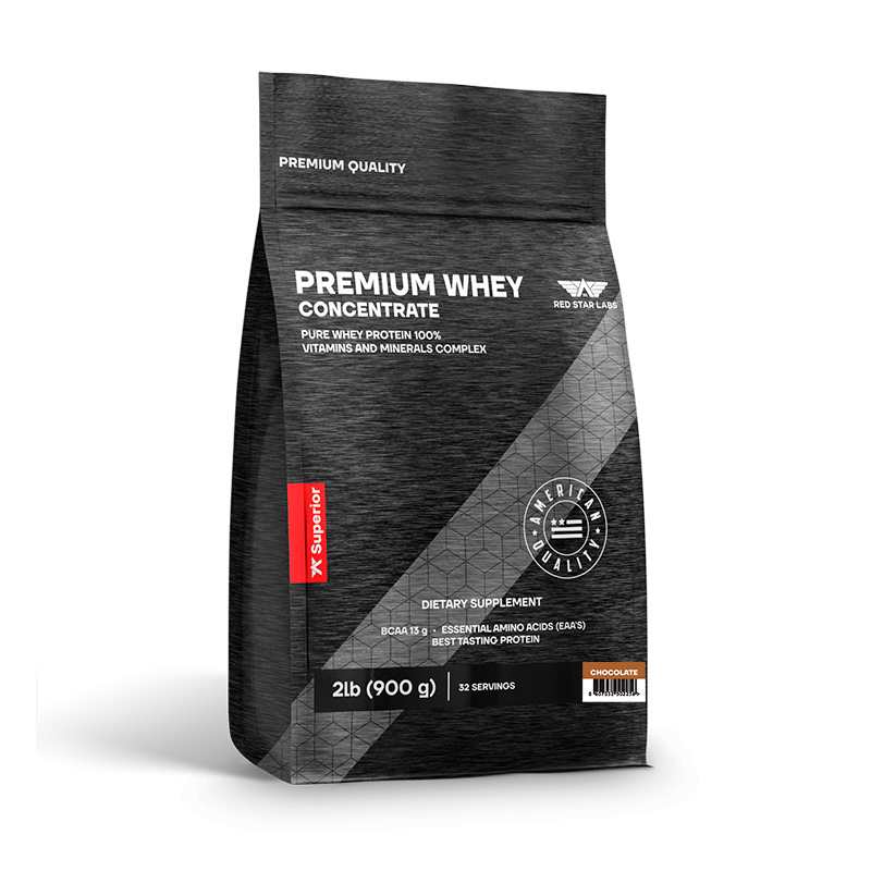 фото Протеин red star labs premium whey concentrate, 900 г, chocolate