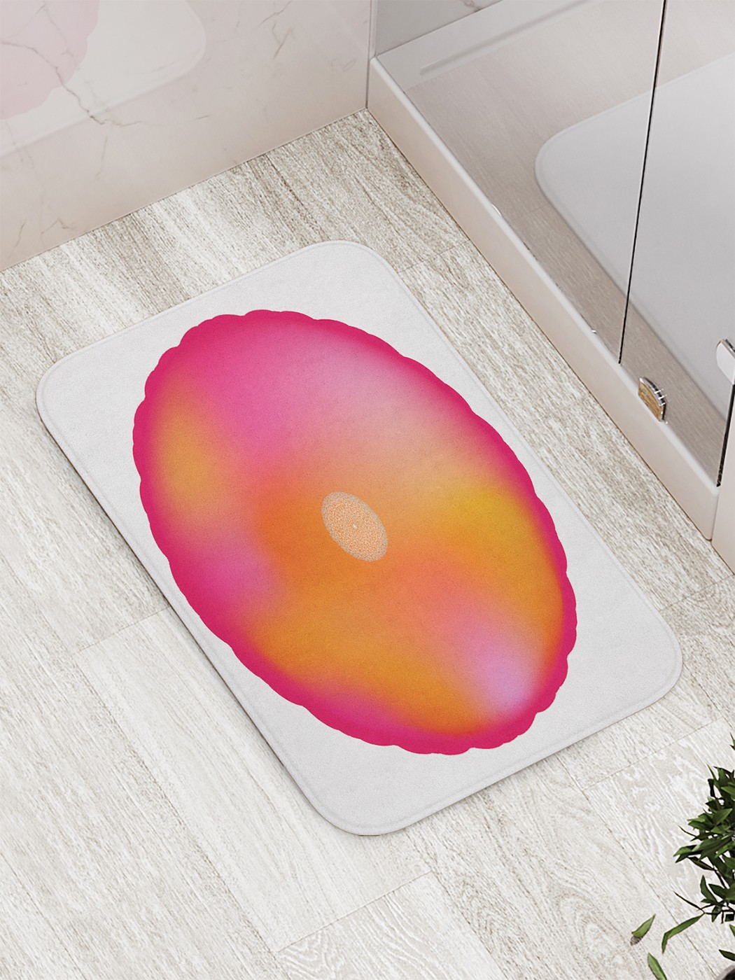 

Коврик противоскользящий для ванной, сауны, бассейна, 77х52 см bath_75620 JoyArty