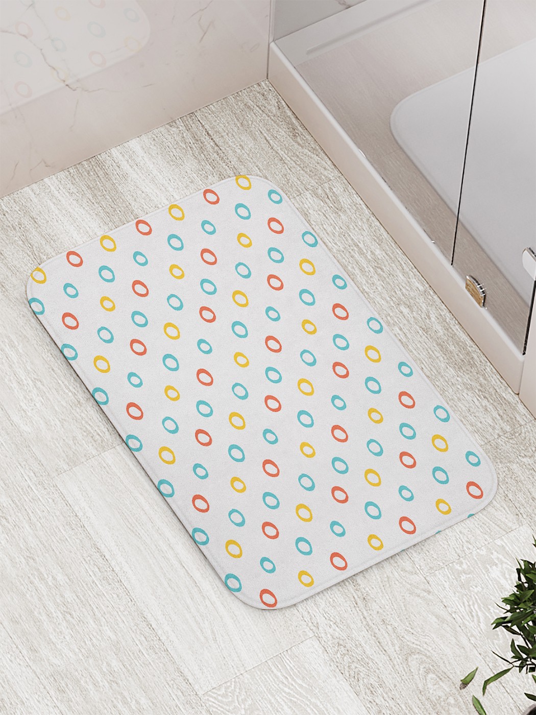 

Коврик противоскользящий для ванной, сауны, бассейна, 77х52 см bath_75583 JoyArty