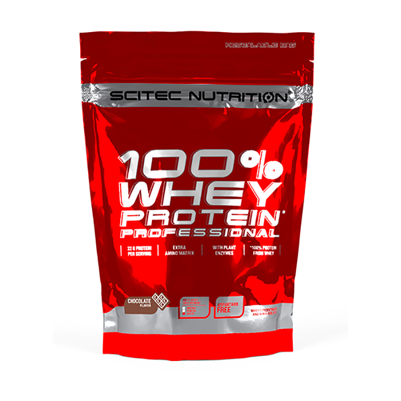 фото Протеин scitec nutrition 100% whey protein professional, 500 г, chocolate