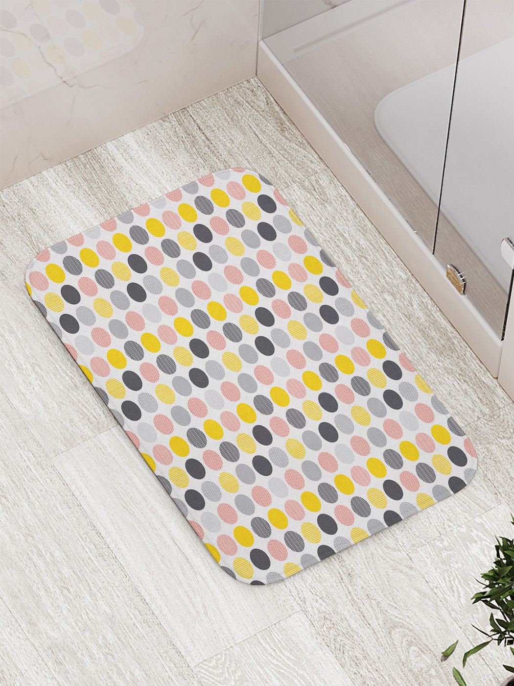 

Коврик противоскользящий для ванной, сауны, бассейна, 77х52 см bath_75575 JoyArty
