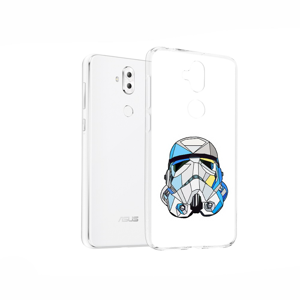 

Чехол MyPads Tocco для Asus ZenFone 5 Lite (ZC600KL) star wars дарт вейдер, Прозрачный, Tocco