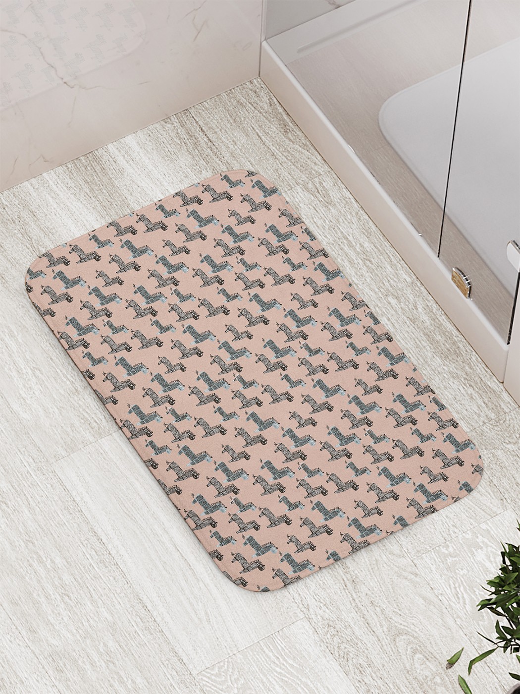 

Коврик противоскользящий для ванной, сауны, бассейна, 77х52 см bath_75568 JoyArty