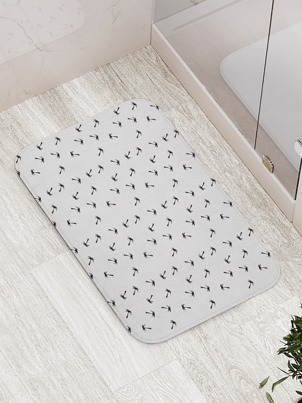 

Коврик противоскользящий для ванной, сауны, бассейна, 77х52 см bath_75562 JoyArty